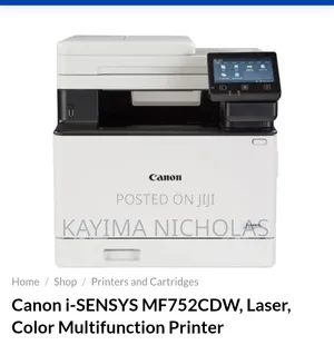 Canon i-SENSYS MF752Cdw Color Laser Printer