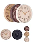 12-Inch Minimalist Wooden Wall Clock - 2