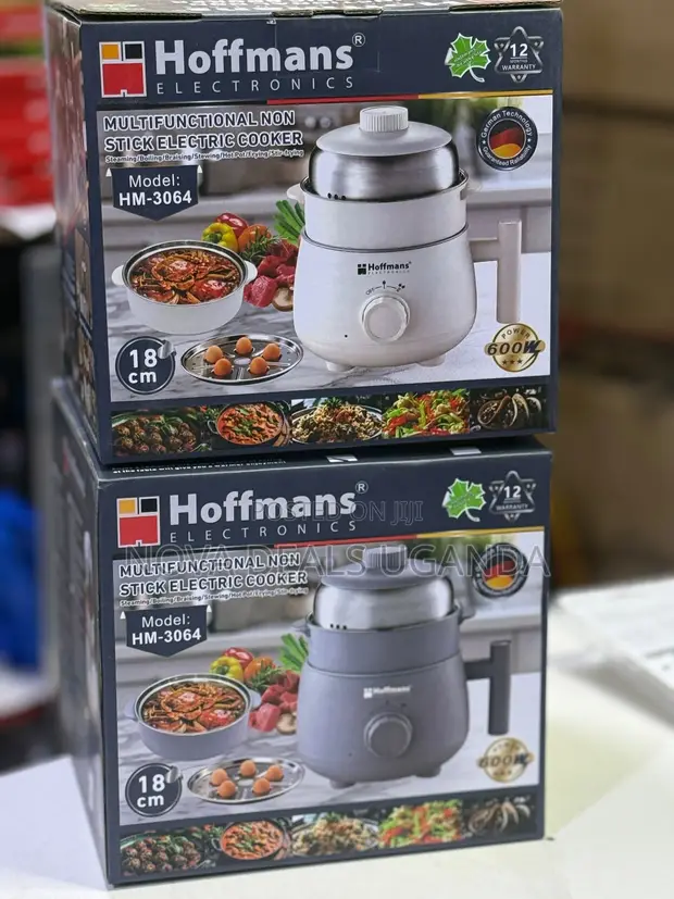 Hoffman 3-Layer Multifunctional Non-Stick Electric Cooker HM-3064 - 1