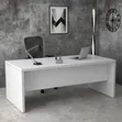 White 5ft Office Table Desk - 1
