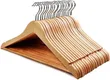 12pcs Wooden Clothes Hangers - 1