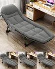 Heavy-Duty Single Folding Bed with Reclining Frame - 2