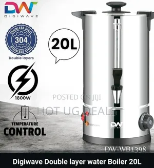 Digiwave 20L Stainless Steel Commercial Water Boiler - DW-WB1396