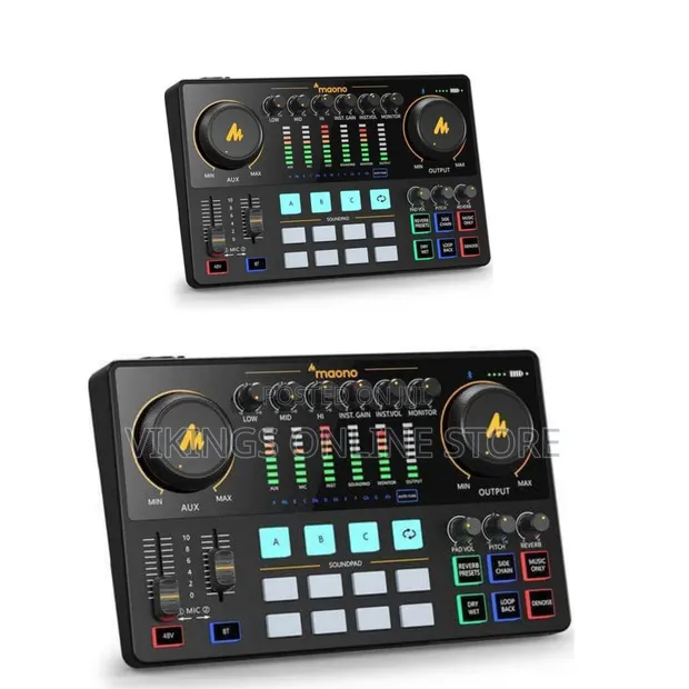 Maono PD400X Audio Interface & MaonoCaster Podcast Mixer - 1