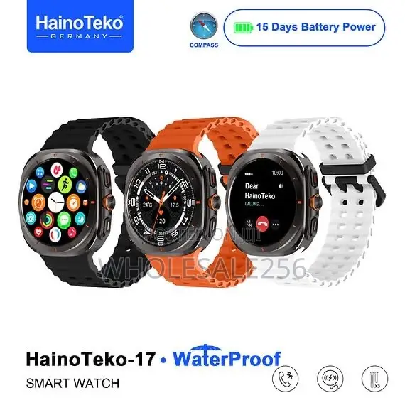 HainoTeko-17 Smartwatch with AMOLED Display & 15-Day Battery - 1