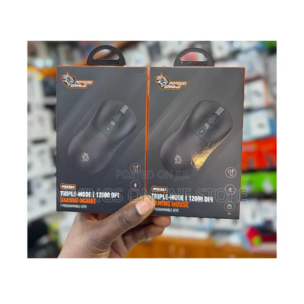 Porodo Gaming Triple-Mode 12000 DPI Gaming Mouse - 1