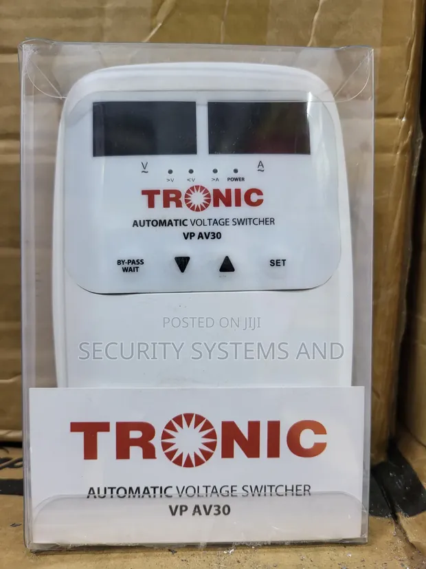 Automatic Voltage Switcher (AVS) - 30A Dual Screen - 1