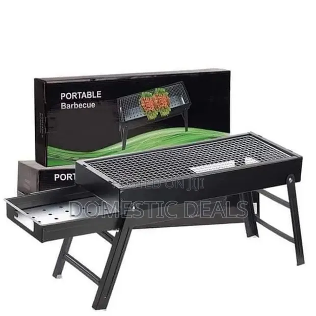 Portable Foldable Charcoal Outdoor Grill - 1