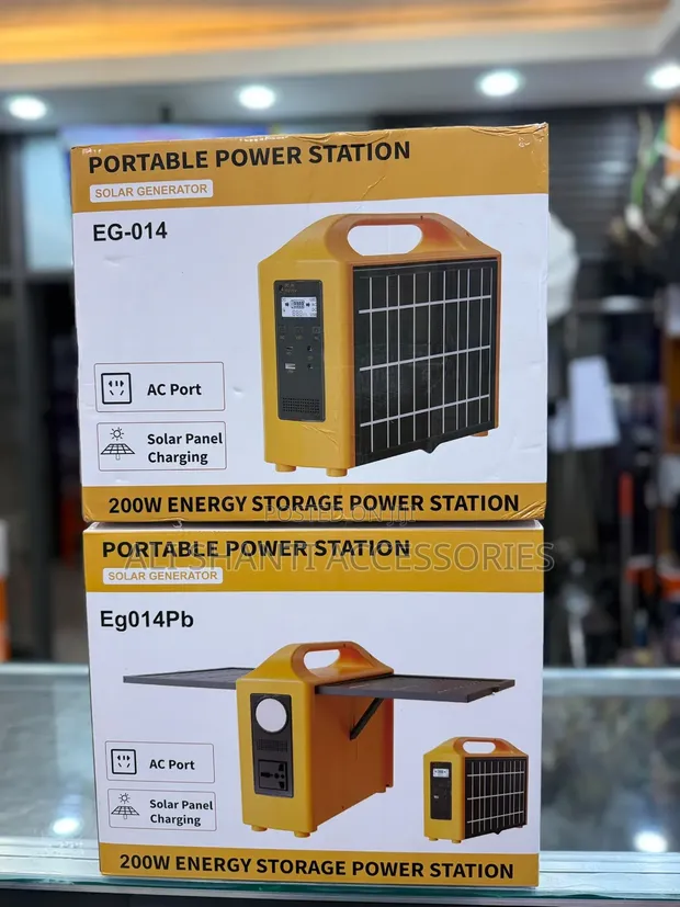 EG-014 200W Portable Power Station Solar Generator - 1