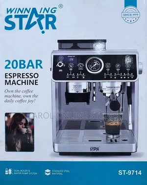 Winningstar ST-9714 Espresso Machine with Grinder