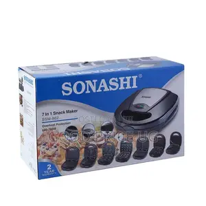 Sonashi 7-in-1 Multi Snack Maker | SSM-862