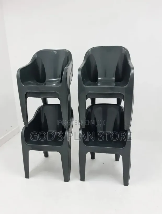 Boss Plastic Chairs - Brand New - 1
