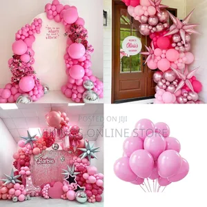 100 Pieces 12-Inch Matte Light Pink Balloons