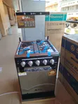 SPJ Gas Cooker - 3 Gas Burners, 1 Electric Hotplate - 2