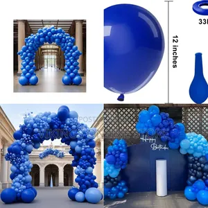 12 Inch Matte Balloons (100 Pieces) - Blue