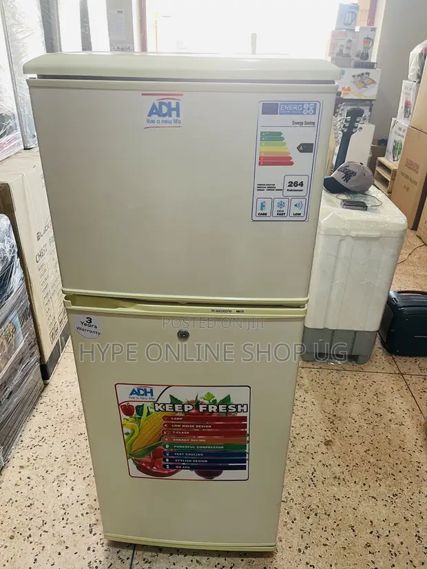 Imported Used ADH Double Door Fridge (200L) - 1