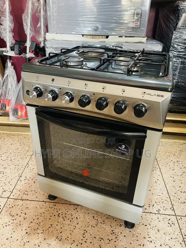 Imported Used Klass 60/60 Electric & Gas Cooker - 1