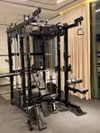 Best Choice Products Multifunctional Smith Machine - 4