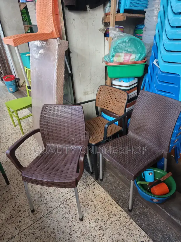 Brand New Plastic Chairs (Indoor/Outdoor) - 1
