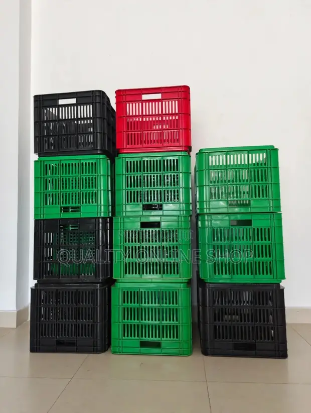 Multitude Plastic Crates - Brand New - 1