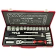 Wiseup 24-Piece 1/2-Inch Drive Metric Socket Wrench Set - 2