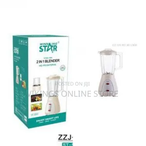 2-in-1 Electric Blender (Model ST-5597) - 1.5L Capacity