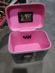 Portable Cosmetic Train Case - Multicolor - 1