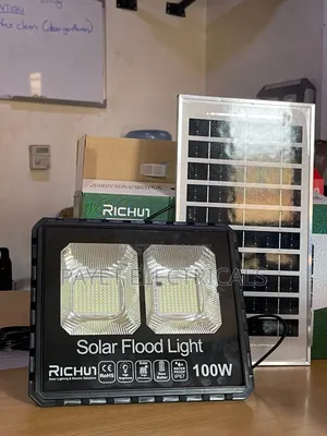 100W LED Solar Floodlight with Remote