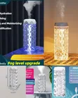 Brand New Crystal Lamp Air Humidifier with LED Night Light - 1
