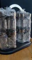 Spice Canister Set with Rotating Stand (16 Pieces) - 3