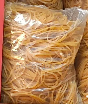 Bulk Yellow Natural Elastic Rubber Bands