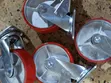Heavy Duty Caster Wheels Tyres - 6 Inch (Set of 4) - 5