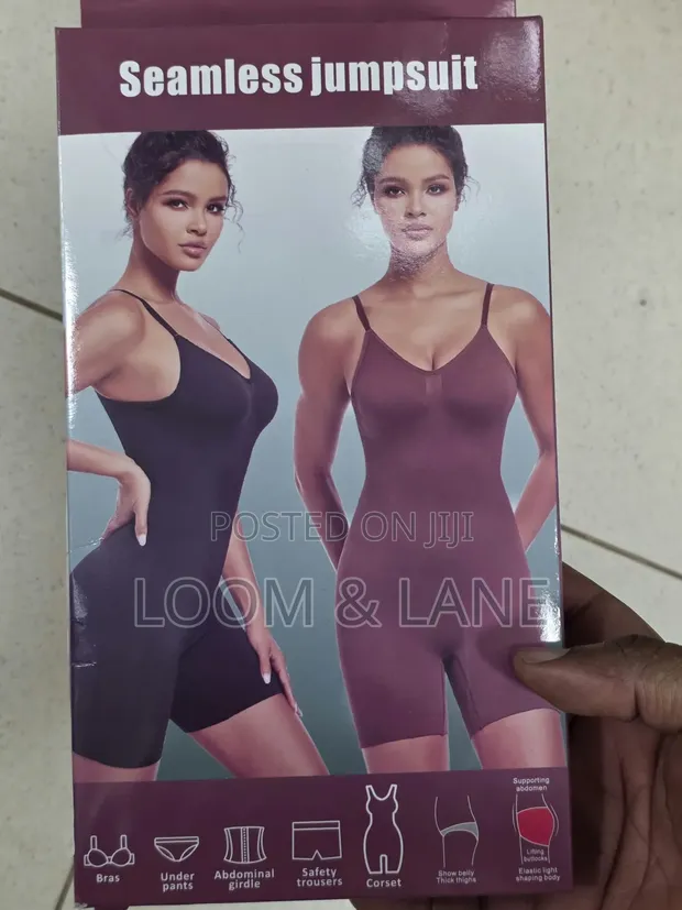 Women's Seamless Full-Body Shapewear Jumpsuit - 1