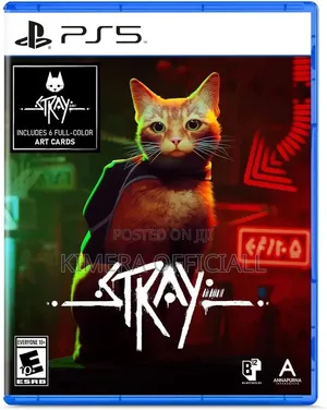 Stray PS5 Game CD - Brand New