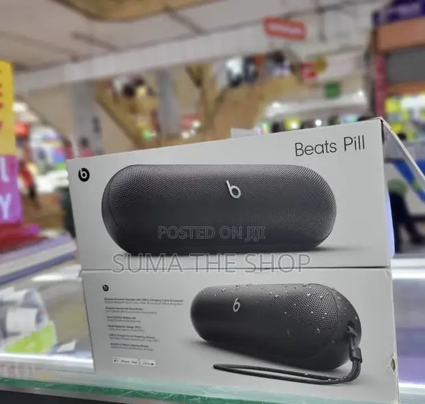 Beats Pill Wireless Bluetooth Speaker - Matte Black - 1