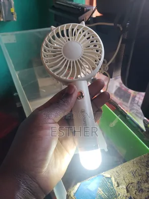 Mini Rechargeable Fan with Torch