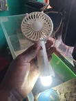 Mini Rechargeable Fan with Torch - 1