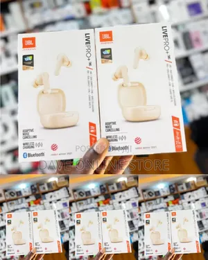 JBL Live Pro+ TWS True Wireless In-Ear Headphones - Gold