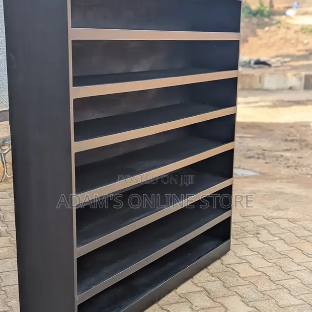Black Shelves / Shoe Rack - 1