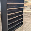 Black Shelves / Shoe Rack - 1