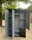 Wood-Mode Wardrobe - 4/6ft Height, Grey - 1