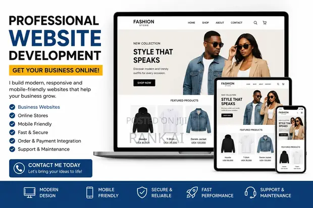 Professional Website Development & Online Shops - 1