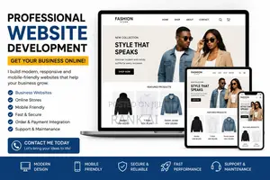 Professional Website Development & Online Shops