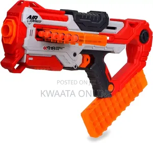 Toy Gun Blaster with 28 Safety Bullets