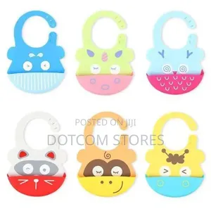 1 Piece Silicone Baby Bibs