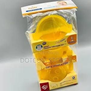 6PCS Kids Potato Baby Tableware - Bowl Cutlery Set