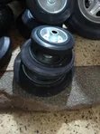 8-Inch Caster Tyre Wheels (Set of 4) - 3