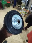 Caster Wheels, 6 Inch Black Tyres - 2