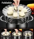Stainless Steel Foldable Steamer Basket - 5
