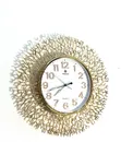 Haishi Quartz Wall Clock - Gold Coral Branch Frame - 2